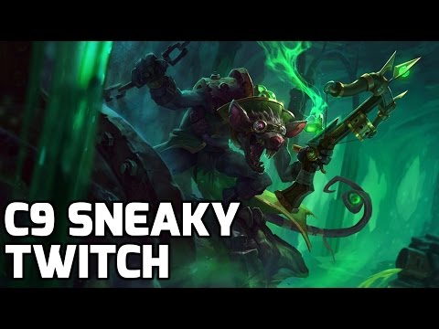 C9 Sneaky Twitch vs Ashe fabbbyyy [Patch 5.9]