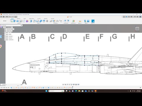 “Intro to Surface Modeling in Fusion 360 – Step-by-Step F-18 Jet Design