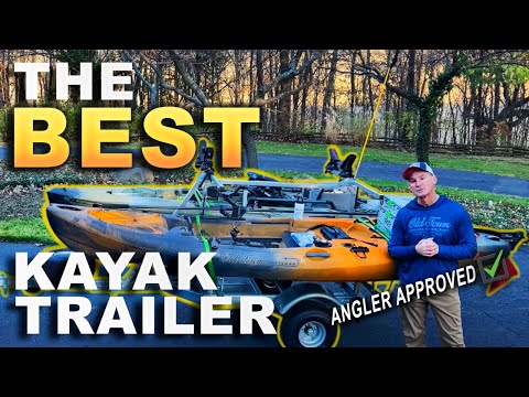 Absolute Best Kayak Trailer & Must Have Accessories | Malone Kayak Trailer Review