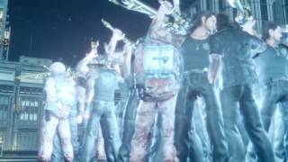 [FF15]グラディオ軍団でイフリートとウルフラマイター2体倒してみた