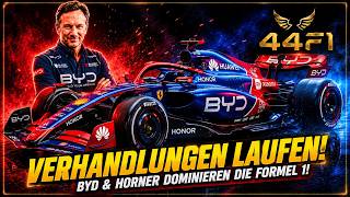 DIE VERHANDLUNGEN ZWISCHEN CHRISTIAN HORNER UND BYD SIND FORTGESCHRITTEN | FORMEL 1