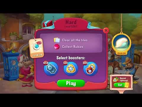 Fishdom 5287 Hard Level - NO BooSTERS