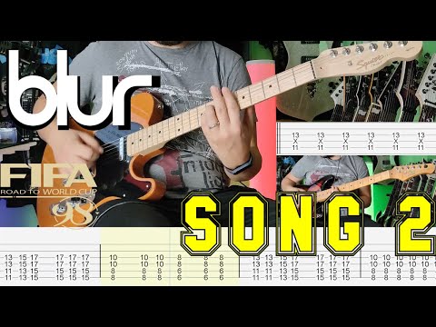 Blur - Song 2 |Guitar Cover| |Tab|