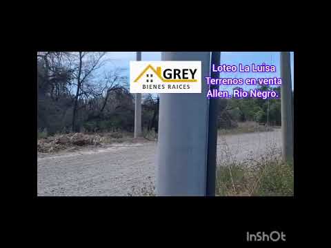 la luisa. Terrenos en venta. Allen Rio Negro