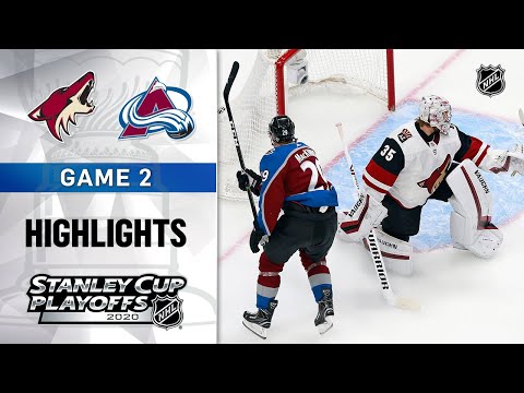 NHL Highlights | First Round, Gm2 Coyotes @ Avalanche - Aug. 14, 2020