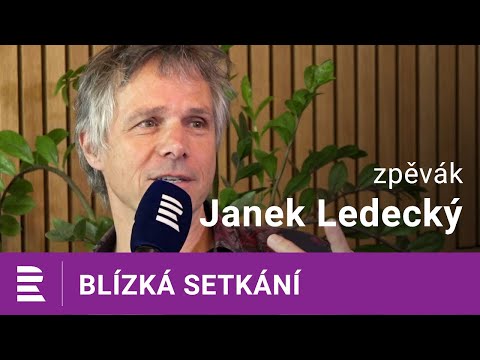 Janek Ledecký o knize básní na Dvojce: „A bude dvojka,“