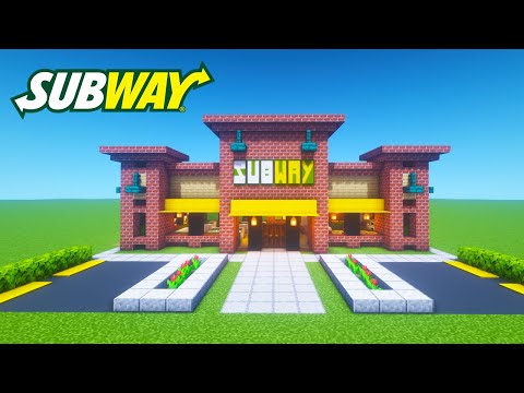 TSMC - Minecraft - Minecraft Tutorial: How To Make A Classic Subway "2020 City Builds"