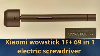 Xiaomi wowstick 1f electric precision screwdriver unboxing