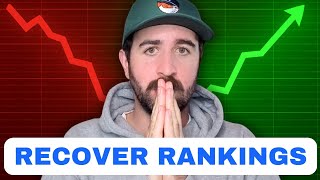 Google Rankings Dropped? Here's My Foolproof Content Recovery Process