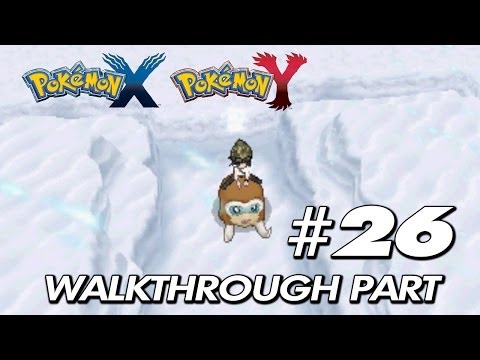 Pokemon X & Y - Walkthrough Part 26 "Riding Pokémon / Frost Cavern"