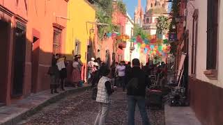 Luis Miguel grabó el video de La Fiesta del Mariachi en #SanMigueldeAllende