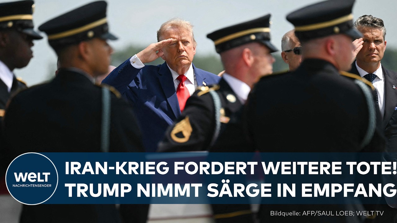 DOVER AIR FORCE BASE: Iran-Krieg fordert Tote | Donald Trump empfängt gefallene US-Soldaten