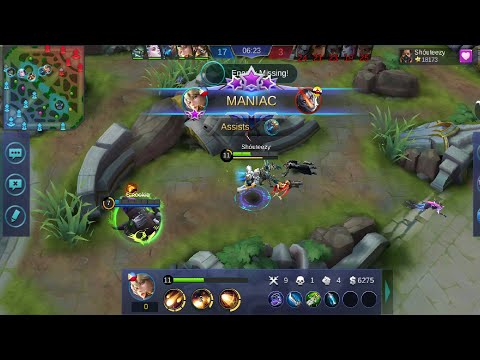Kimmy Hyper carry MANIAC!! Gameplay by Global Top 4 Shouteezy..