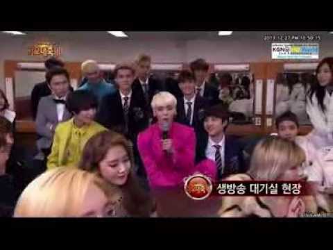 [HD] 131227 EXO & SHINee Backstage @ KBS Gayo Daejun
