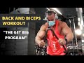“THE GET BIG PROGRAM” Tuesday’s Back & Biceps Routine