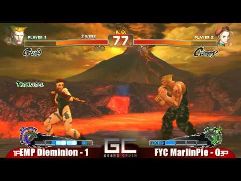 EMP Dieminion vs FYC MarlinPie WINNERS FINALS Guard Crush 12 SSF4 Singles