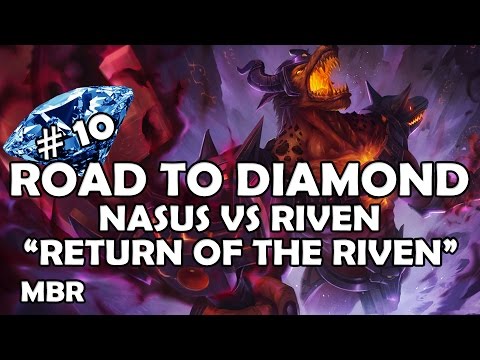 Road To Diamond #10 | Infernal Nasus Vs Riven | StormRaider's Surge + 45%CDR | Season 7