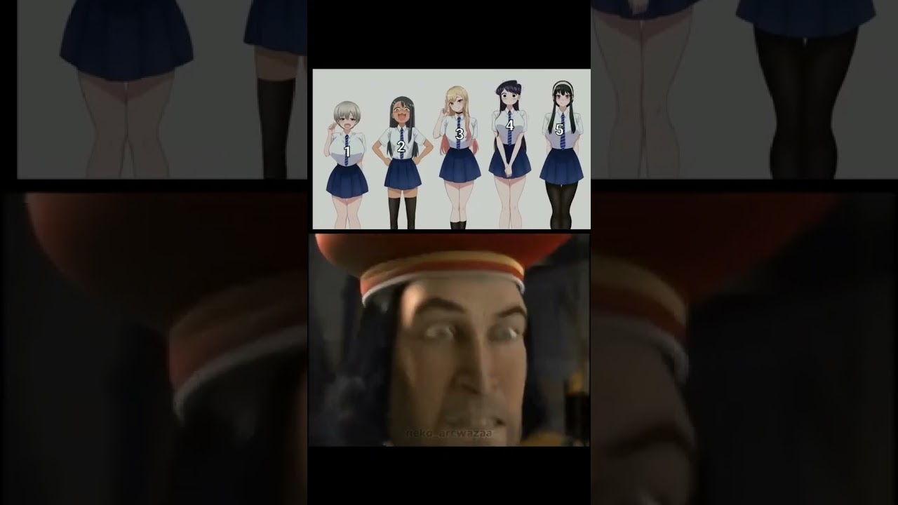 Yo elijo la peruana,  cual prefieren ustedes caballeros? 🧐 #anime #animememes #memes