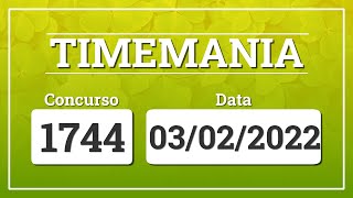 Capa de TIMEMANIA 1744