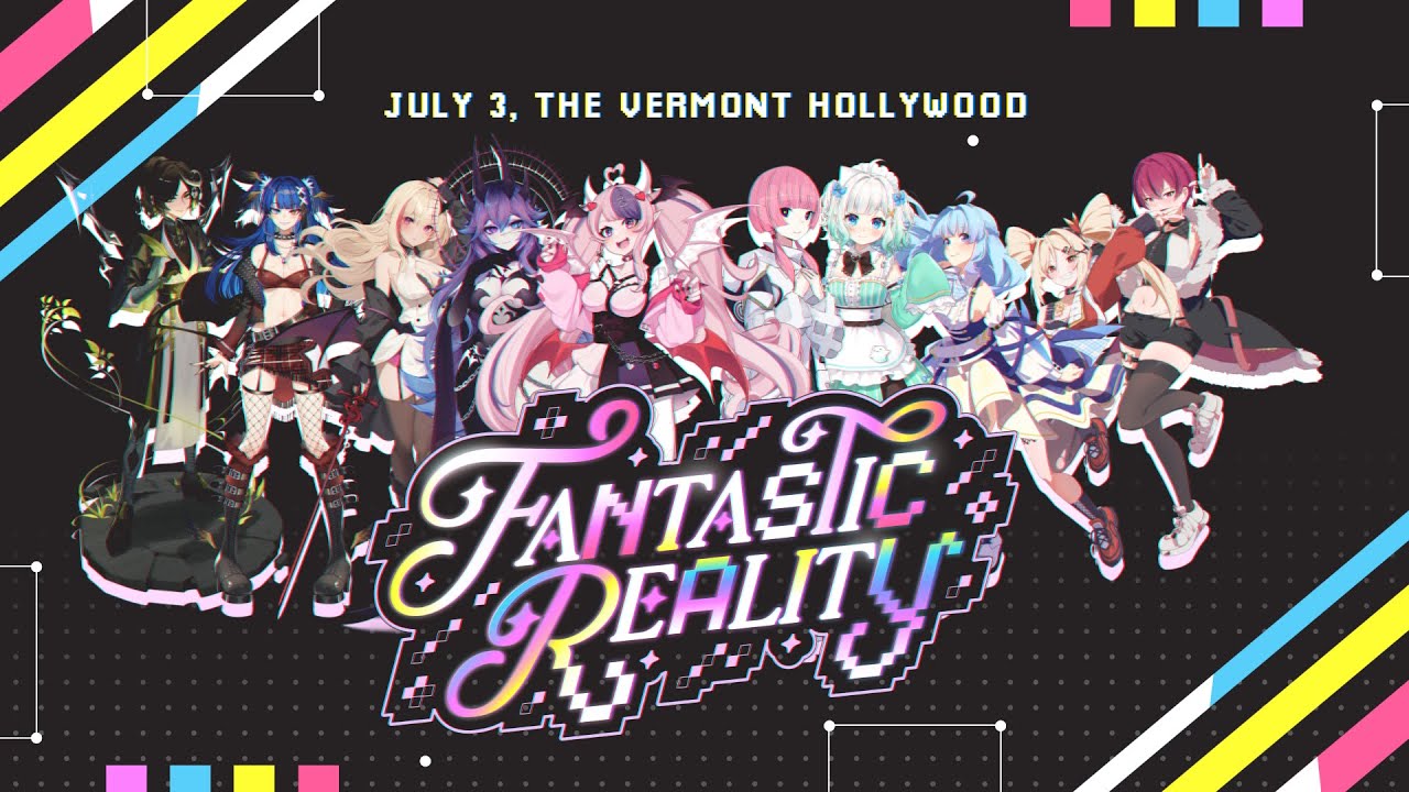 【PV】 Fantastic Reality presented by IRIAM — Mixed Reality 3D VTuber Concert in Hollywood !