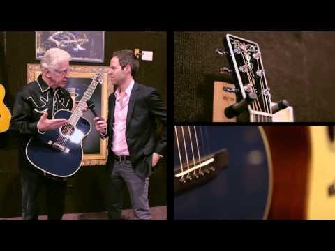 Eric Clapton OM-ECHF Navy Blues Martin Guitar - NAMM 2014