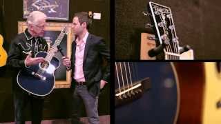 Eric Clapton OM-ECHF Navy Blues Martin Guitar - NAMM 2014