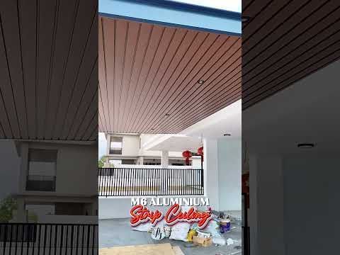 M6 ALUMINIUM STRIP CEILING @ RAWANG