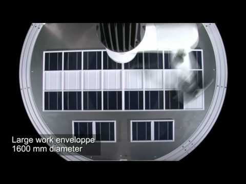 High speed handling of photovoltaic cells by TP80 Fast Picker robot - zdjęcie