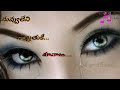 Kannire Migilindika Nestham WhatsApp Status Lyrics Video