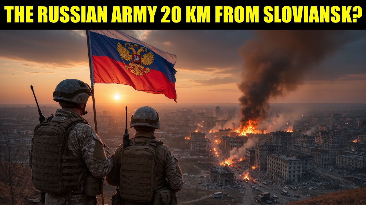 Russian Forces 20 km from Sloviansk: A Major Turning Point in the War?