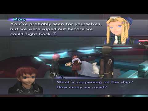 Xenosaga III HD Cutscene 247 - Mary and Juli's Rescue (Durandal) - JAPANESE - REGULAR MODE