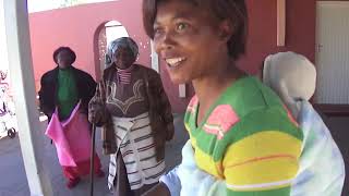 NELSON MANDELA INT. DAY 2011, July 18: Treating the elderly and the sick at Bronville, Welkom.