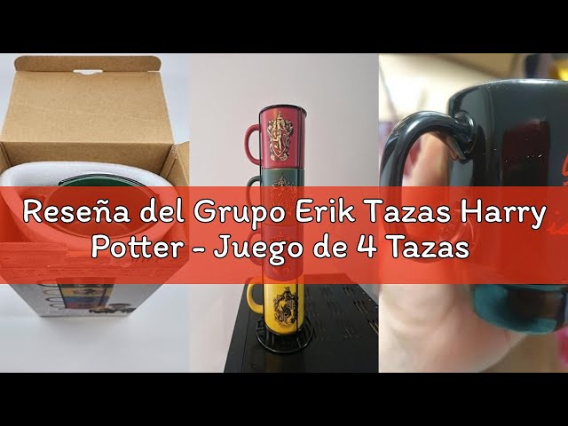 Vídeo relacionado con Taza Harry Potter Hogwarts - Cerámica 444 ml, Regalos | Tazas de Café y Desayuno: Merchandising Oficial
