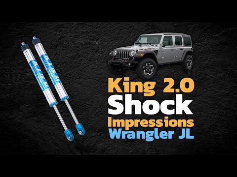 @KingOffRoadShocks 2.0 Shocks versus @FOXFACTORY 2.0 Shocks Jeep Wrangler JL Ride Review