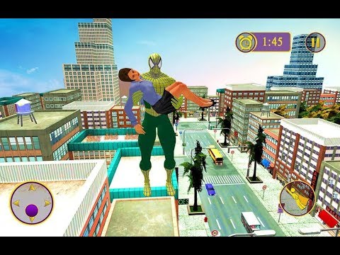 Spider Simulator City Rescue Mission | Rope Master Flying Spider Superhero Rescue Mission