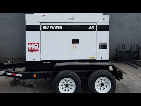 2014 Multiquip 45 kva Diesel Mobile Generator Item SKU: 31850