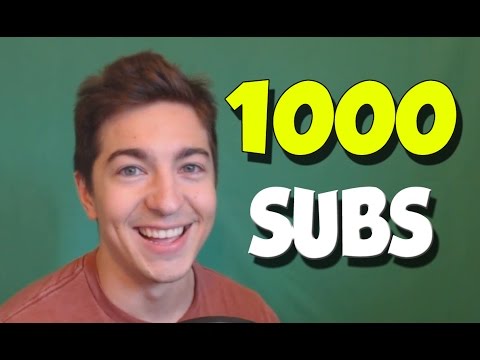 1000 SUBSCRIBERS!