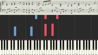 One Bread One Body - piano tutorial 𝕀 hymn piano 𝕀 sheet 𝕀 synthesia