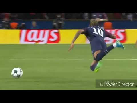 Neymar jr funny dive vs Bayern München