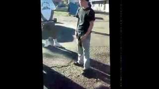 He Don't Take Disrespect Lightly: White Boy Gets Real Gangsta! Today I Got Time Cuz