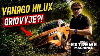 Ar Hilux vis dar nesunaikinamas? Naujojo Toyota Hilux testai | Vanagas Extreme Machines
