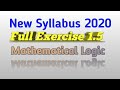 Mathematical Logic Exercise 1.5 full solution Mathematical Logic Exercise 1.5 full solution