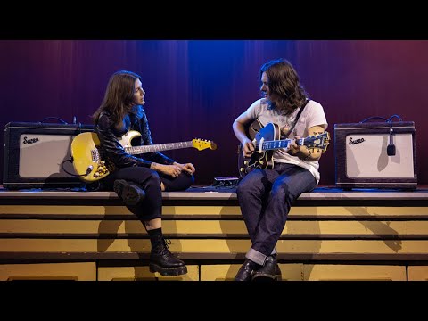 Tyler Bryant & Rebecca Lovell perform "Six Feet on the Right Side"