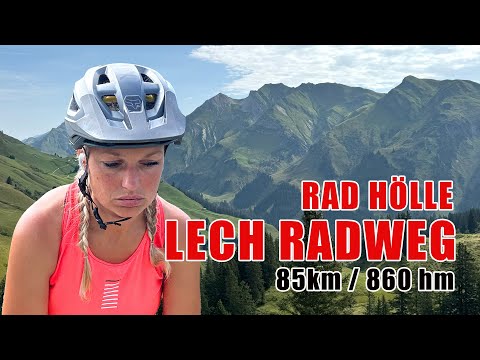 MTB- Tour von Warth zum Skyspace Lech und zurück nach Reutte 85km 860hm