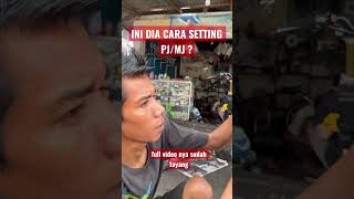 JANGAN SAMPE SALAH SETTING PJ/MJ KARBURATOR ‼️