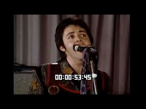 Paul McCartney and Wings "Wildlife" ICA 1972
