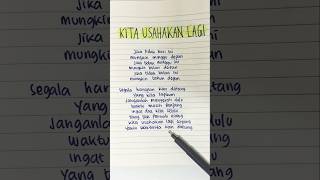 Download lagu Kita Usahakan Lagi | Batas Senja | Lirik mp3 Download lagu Kita Usahakan Lagi | Batas Senja | Lirik mp3