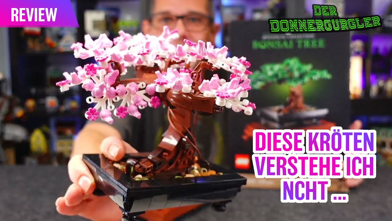 Frühlingsgefühle im Advent - Der LEGO Bonsai Baum, passend zu meinem grünen Daumen (10281)