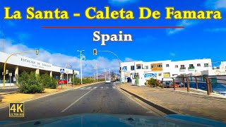 La Santa - Caleta De Famara In Spain 🇪🇸 | Road Trip In Stunning 4K