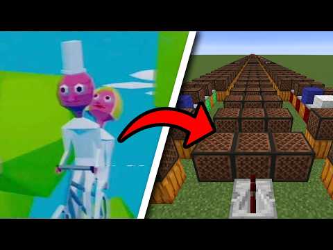 Daisy Bell Note Block | First Computer to Sing Minecraft Noteblock Cover